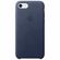 Apple Leather Backcover iPhone SE (2022 / 2020) / 8 / 7 - Midnight Blue