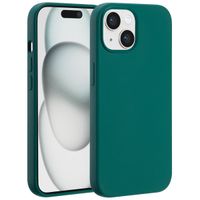 Accezz Liquid Silicone Backcover met MagSafe iPhone 15 - Forest Green