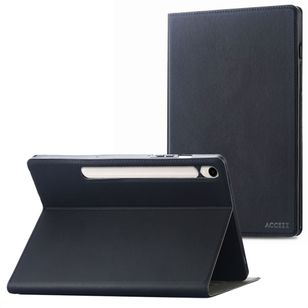 Accezz Classic Tablet Case Samsung Galaxy Tab S10 Ultra / Tab S9 Ultra - Zwart