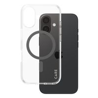 CARE by PanzerGlass Urban Combat Case MagSafe Apple iPhone 16 - Transparant / Zwart