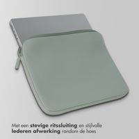 Accezz Laptop hoes 15-16 inch - Laptopsleeve - Groen