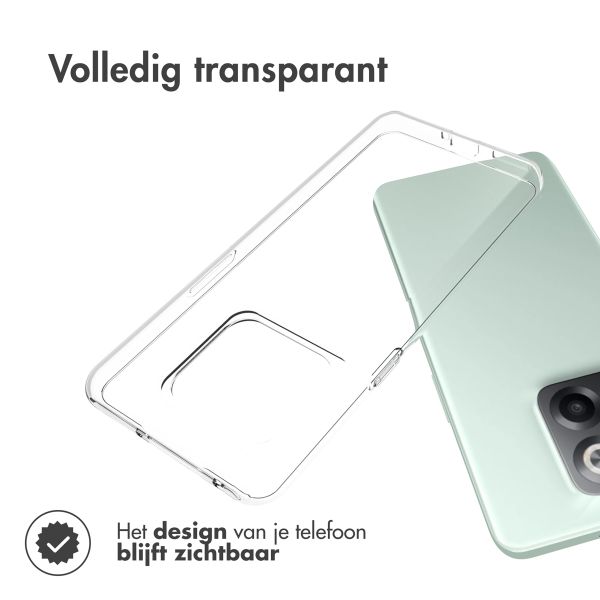 Accezz Clear Backcover OnePlus 10T - Transparent