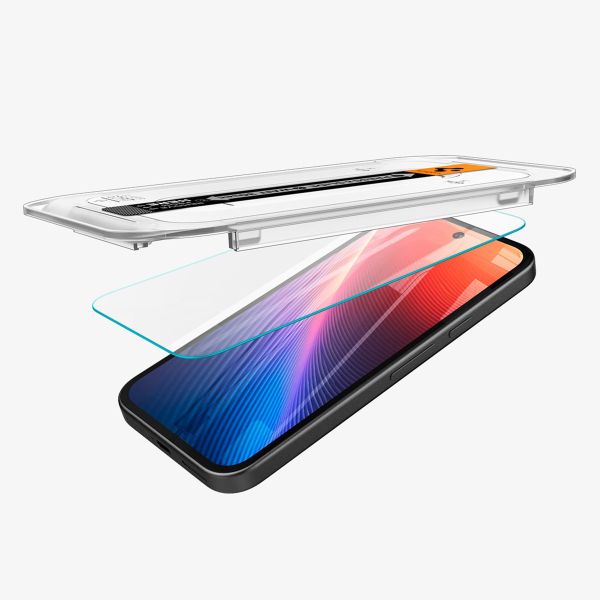 Spigen GLAStR EZ Fit Screenprotector + Applicator Google Pixel 9a