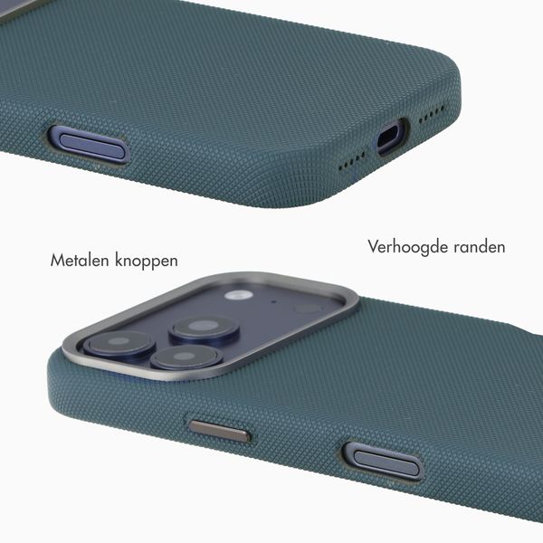 Accezz Mesh Backcover met MagSafe Apple iPhone 17 Pro - Donkerblauw