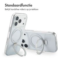 Accezz Ring Stand Backcover met MagSafe Apple iPhone 17 Pro - Transparant