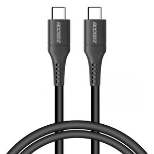 Accezz USB-C naar USB-C kabel - 1 meter - Zwart