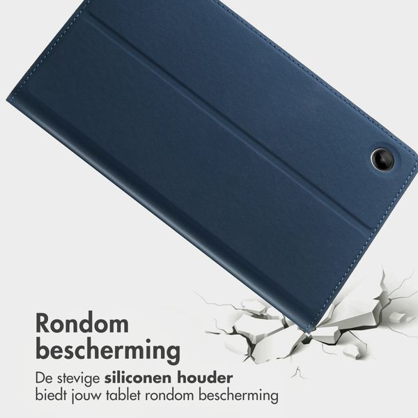 Accezz Classic Tablet Case Samsung Galaxy Tab A9 8.7 inch - Donkerblauw