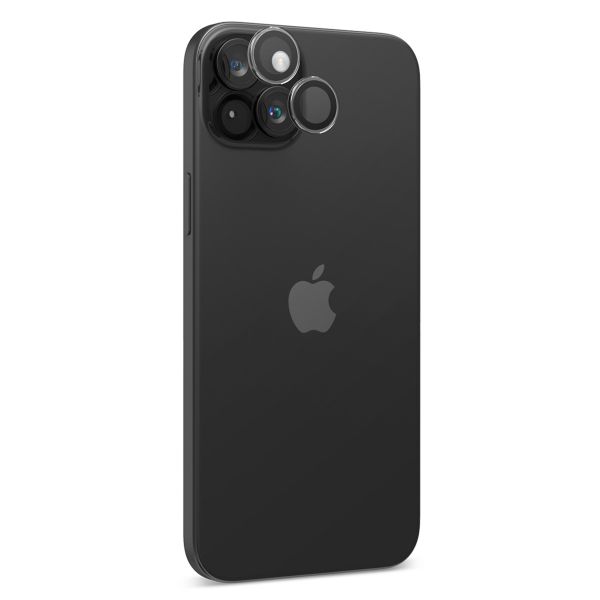 Spigen GLAStR EZ Fit Optik Pro Camera Protector 2 Pack Apple iPhone 15 / 15 Plus - Crystal Clear