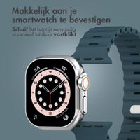 Accezz Ocean bandje Apple Watch | 44/45/46/49 mm - Abyss Blue
