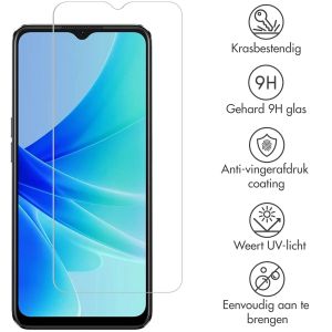 Selencia Gehard Glas Screenprotector Oppo A17 / A18 / A38