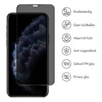 Accezz Gehard Glas Privacy Screenprotector Apple iPhone 11 Pro / Xs / X