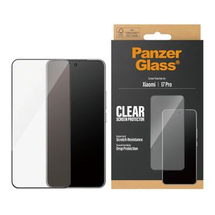 PanzerGlass Ultra-Wide Fit Anti-Bacterial Screenprotector incl. applicator Xiaomi 17 Pro