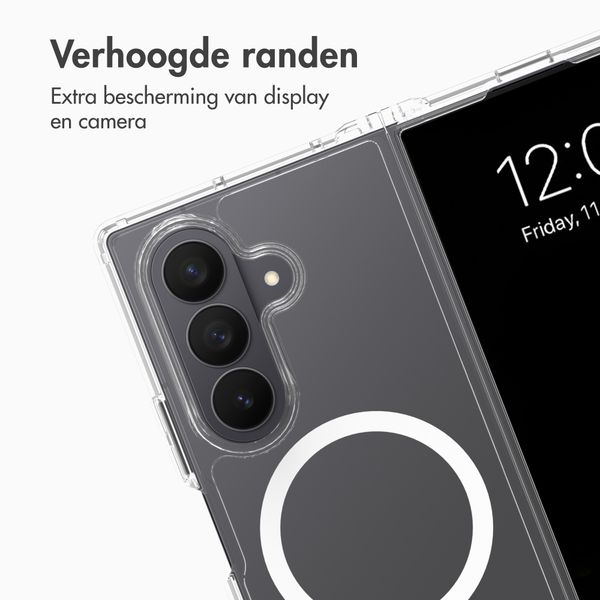 Accezz Xtreme Impact Backcover met MagSafe Samsung Galaxy Z Fold 8 Ultra - Transparant