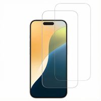 Accezz Gehard Glas Screenprotector 2-pack Apple iPhone 17 / 17 Pro / 16 Pro