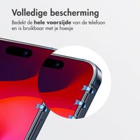Accezz Gehard Glas Screenprotector + Applicator Apple iPhone 17 Pro
