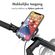 Accezz Telefoonhouder fiets - Verstelbaar - Universeel - Aluminium - Zwart