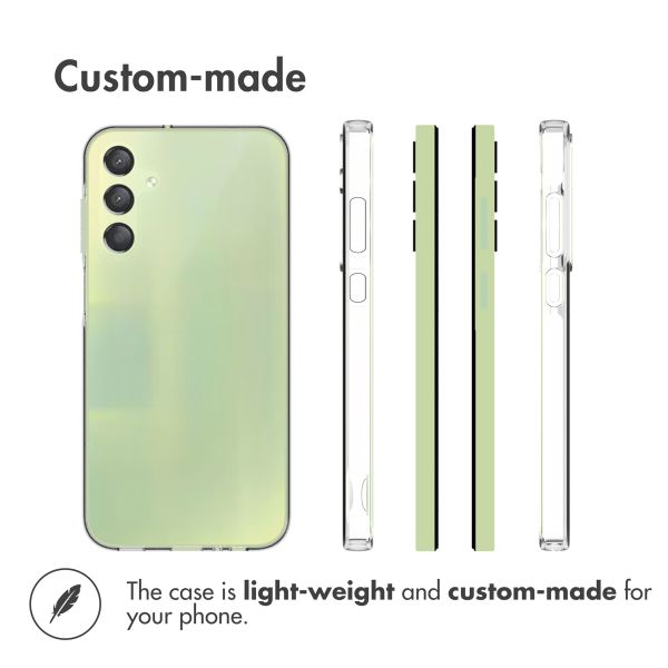 Accezz Clear Backcover Samsung Galaxy A15 (5G/4G) - Transparant