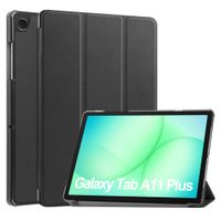 Accezz Trifold Bookcase Samsung Galaxy Tab A11 Plus - Zwart