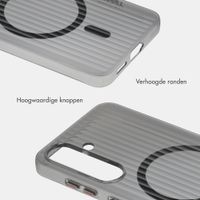 Accezz Lite Backcover met MagSafe | Fluted | Samsung Galaxy S26 - Smokey Clear