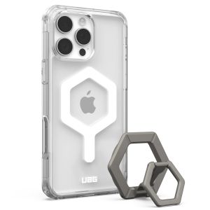 UAG Plyo Pro backcover + Magnetic Ring Stand iPhone 16 Pro Max - Ice