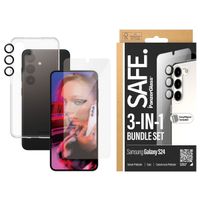 SAFE by PanzerGlass 3-in-1 pack - Hoesje + screenprotector + camera protector Samsung Galaxy S24