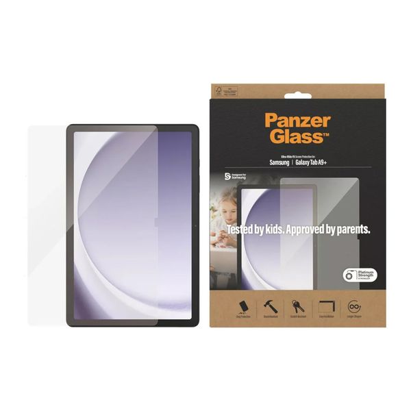 PanzerGlass Ultra Wide Fit Screenprotector Samsung Galaxy Tab A11 Plus / A9 Plus