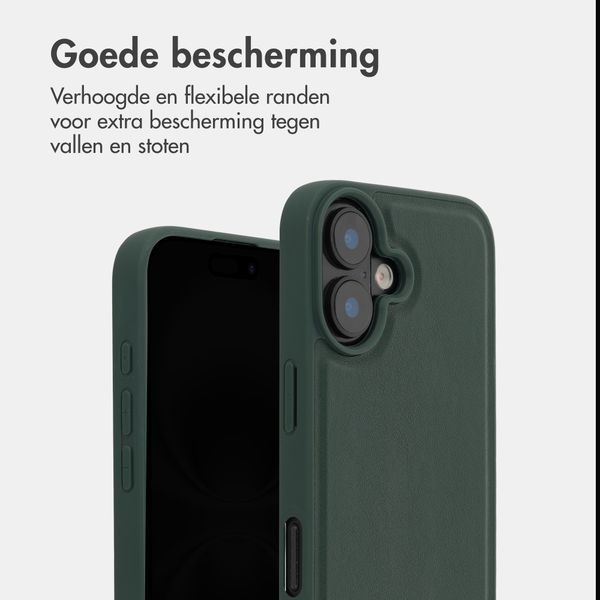 Accezz Edge Backcover met MagSafe Apple iPhone 16 - Groen