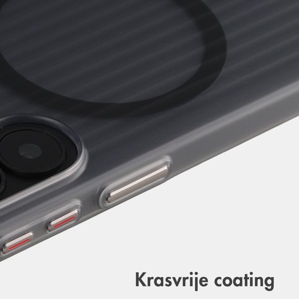 Accezz Lite Backcover met MagSafe | Fluted | Samsung Galaxy S26 - Smokey Matte