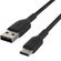 Belkin Boost↑Charge™ Braided USB-C naar USB kabel - 0,15 meter - Zwart