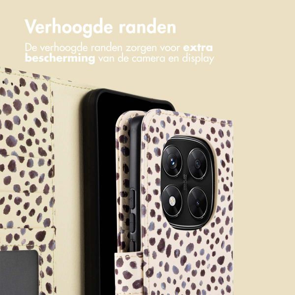 imoshion Design Bookcase Xiaomi Redmi Note 14 Pro (5G) - Black And White Dots