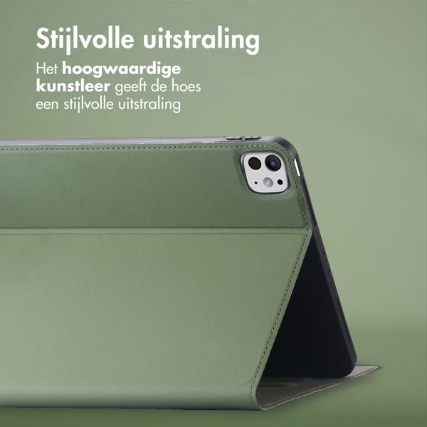 Accezz Classic Tablet Case Apple iPad Pro 13 (2025) M5 / (2024) M4 - Groen