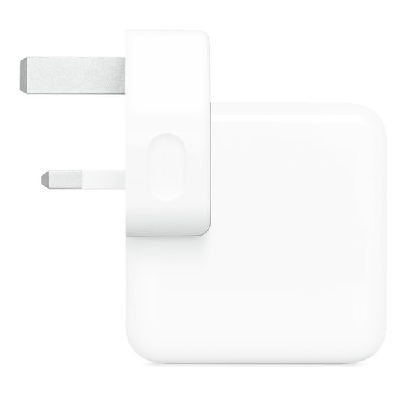 Apple USB-C Power Adapter 30W - Type G - Stekker voor Verenigd Koninkrijk - Wit