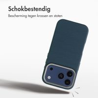 Accezz Mesh Backcover met MagSafe Apple iPhone 17 Pro Max - Donkerblauw