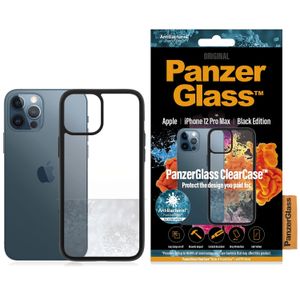 PanzerGlass ClearCase AntiBacterial iPhone 12 Pro Max - Zwart