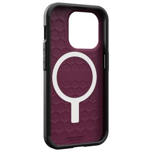 UAG Civilian Backcover MagSafe iPhone 15 Pro - Bordeaux