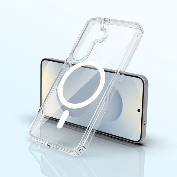 Accezz Xtreme Impact Backcover met MagSafe Samsung Galaxy S25 - Transparant