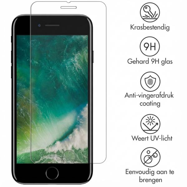 Selencia Gehard Glas Screenprotector Apple iPhone SE (2022 / 2020) / 8 / 7 / 6(s)