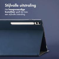 Accezz Classic Tablet Case Samsung Galaxy Tab S10 Plus / Tab S9 FE Plus / Tab S9 Plus - Donkerblauw