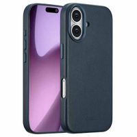 Accezz MagSafe Leather Backcover Apple iPhone 17 - Nightfall Blue