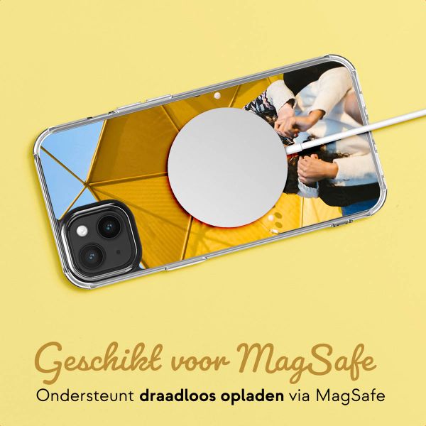 Ontwerp je eigen MagSafe Clear Case  Apple iPhone 14 - Transparant