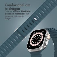 Accezz Ocean bandje Apple Watch | 44/45/46/49 mm - Abyss Blue