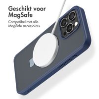 Accezz Ring Stand Backcover met MagSafe iPhone 15 Pro Max - Blue