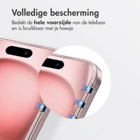 Accezz Gehard Glas Screenprotector + Applicator iPhone 16 / 15