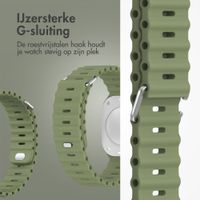 Accezz Ocean bandje Apple Watch | 44/45/46/49 mm - Khaki