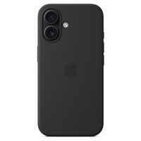 Apple Silicone Backcover MagSafe Apple iPhone 16 - Black