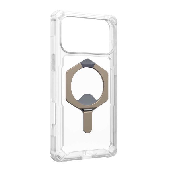 UAG Plasma XTE Backcover MagSafe Apple iPhone 17 Pro Max - Clear Titanium