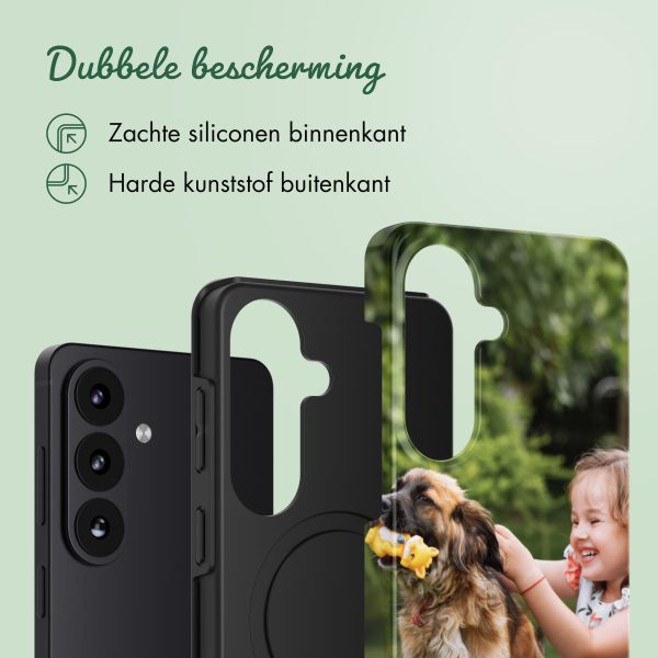 Ontwerp je eigen tough case met MagSafe Samsung Galaxy S26 Plus - Wit