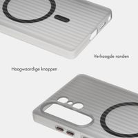 Accezz Lite Backcover met MagSafe | Fluted | Samsung Galaxy S26 Ultra - Smokey Matte