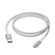 dbramante1928 re-charge - Braided oplaadkabel - USB-A naar USB-C - 1,2 meter - Wit