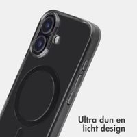 Accezz Lite Backcover met MagSafe Apple iPhone 17 - Smokey Clear